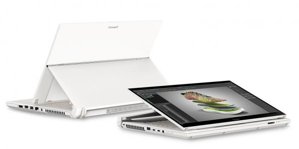 Ноутбук уникальной конструкции Acer ConceptD 7 Ezel может работать в пяти режимах