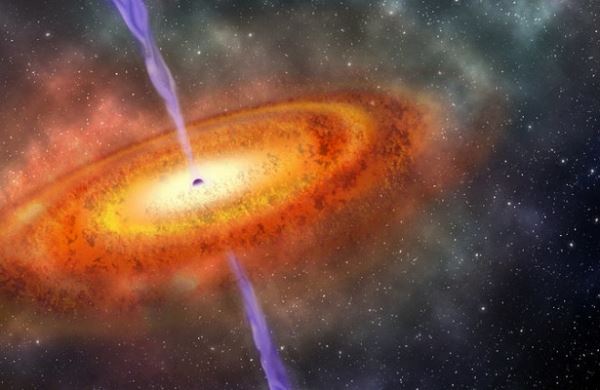 <br />
Астрофизики выявили природу света от квазаров<br />
