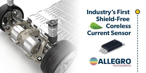 Allegro создала первый в отрасли автономный бессердечниковый датчик для измерения токов до 1 кА в инверторах электромобилей