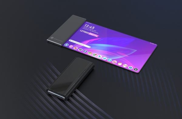 LG запатентовала дизайн смартфона со сворачиваемым дисплеем